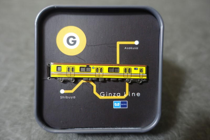 東京メトロ 日比谷線 ネクタイピン 営団