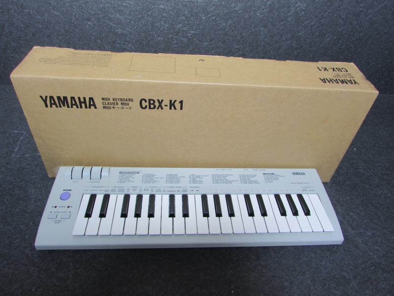 美品 レアカラー YAMAHA CBX-K1 MIDIキーボード クリアブルー 美品 レアカラー YAMAHA CBX-K1 MIDIキーボード クリアブルー - メルカリ